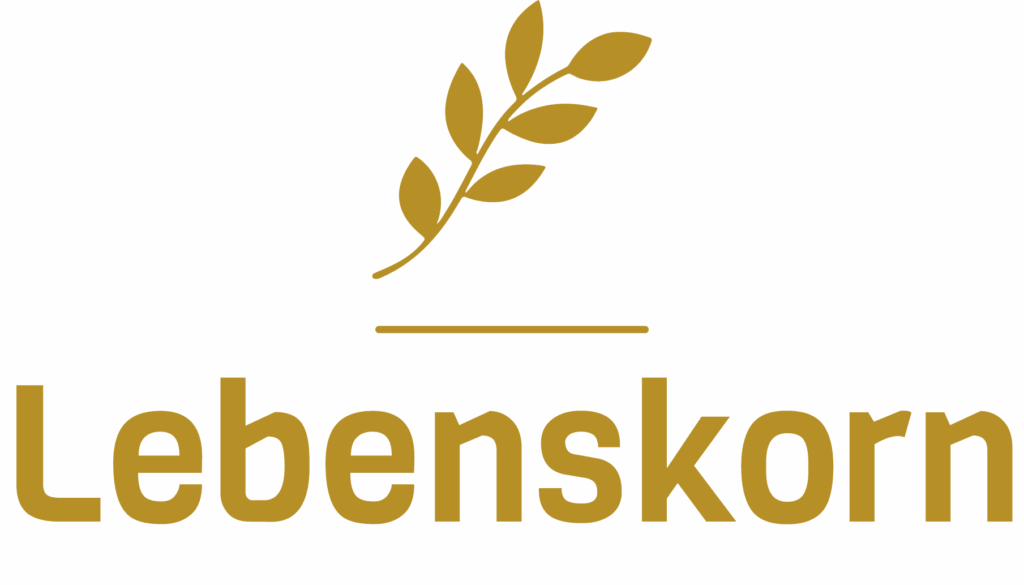Logo mit Schriftzug 2 lebenskorn